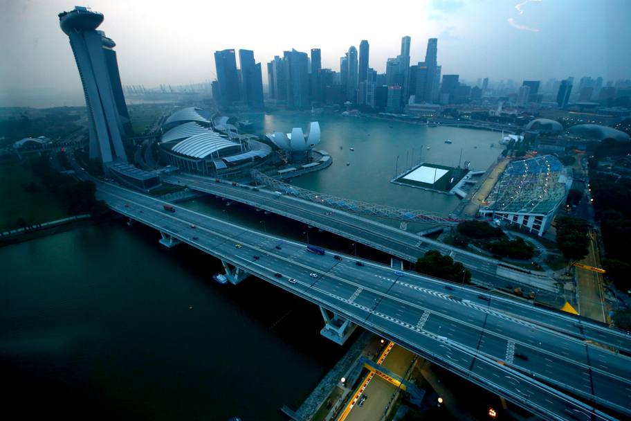 Lo scenario di Singapore. Getty